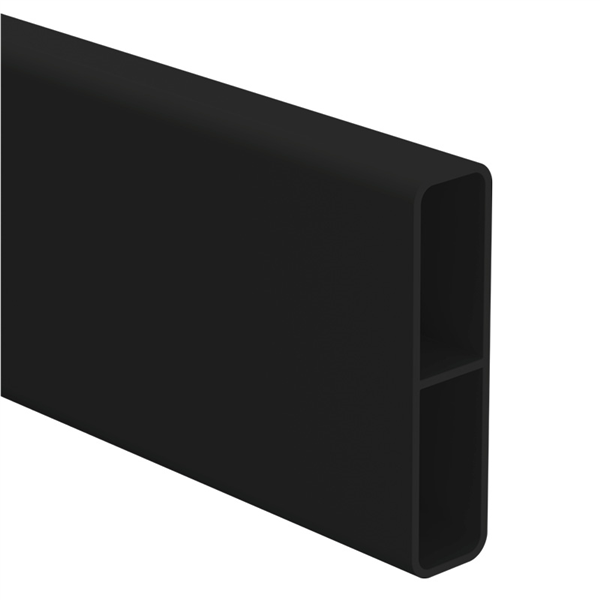 65mm x 16.5mm aluminium slat with centre web 6100mm slat - Image 1
