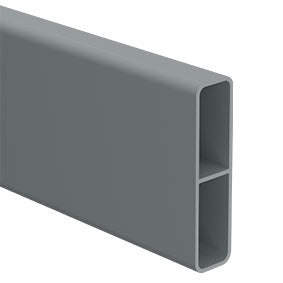 65mm x 16.5mm aluminium slat with centre web 6100mm slat - Image 3