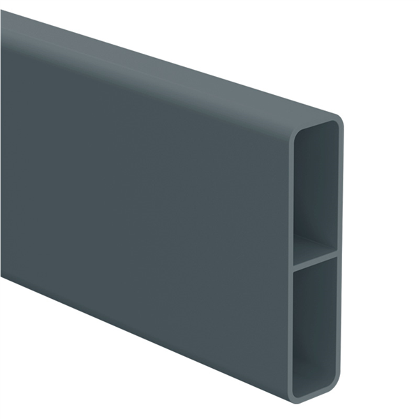 65mm x 16.5mm aluminium slat with centre web 6100mm slat - Image 4