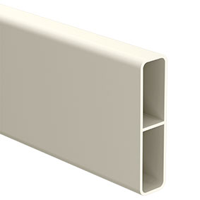 65mm x 16.5mm aluminium slat with centre web 6100mm slat - Image 6