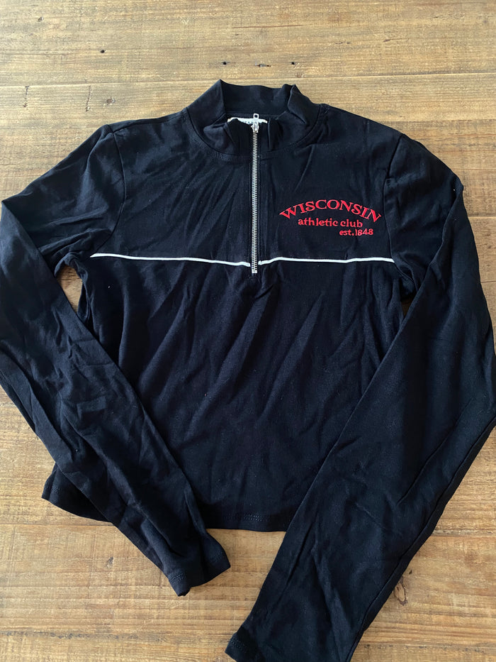 Wisconsin Athletic Club 1/4 Zip Long Sleeve