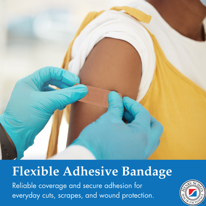 Adhesive Fabric Bandage Strips, 1" x 3", Sterile