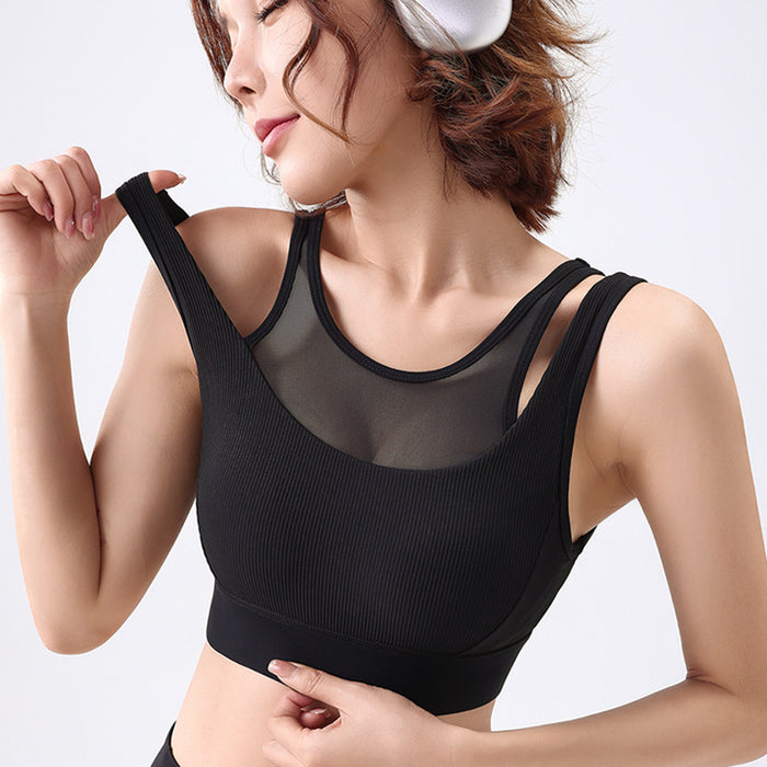 Black Sport Bra / S