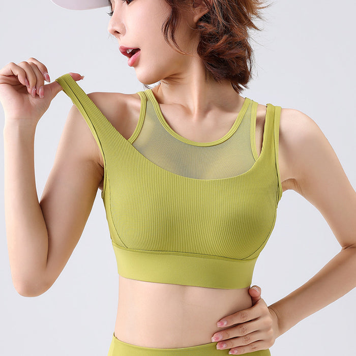 Green Sport Bra / S