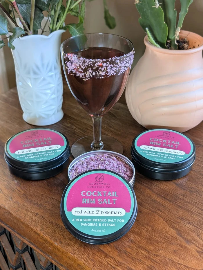 Adornwell Cocktail Rim Salts, Sugars,& Garnishes