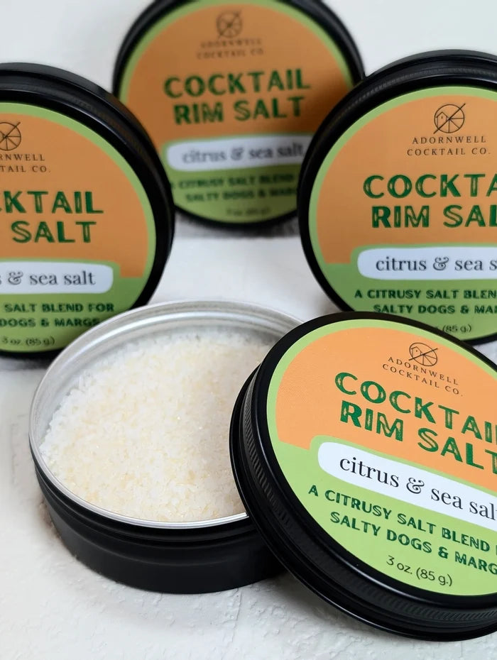 Adornwell Cocktail Rim Salts, Sugars,& Garnishes