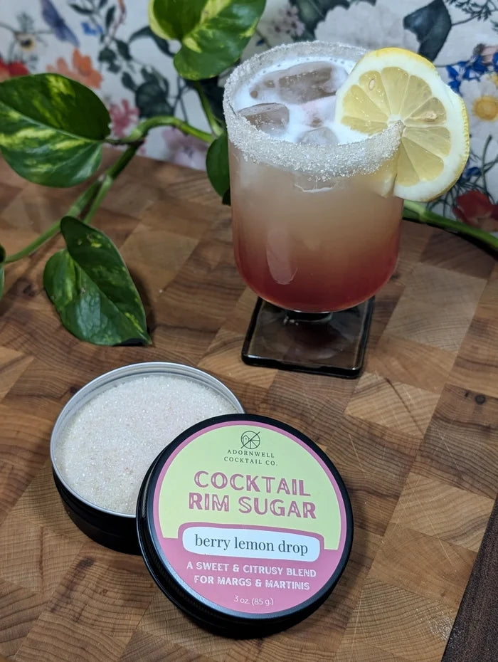 Adornwell Cocktail Rim Salts, Sugars,& Garnishes