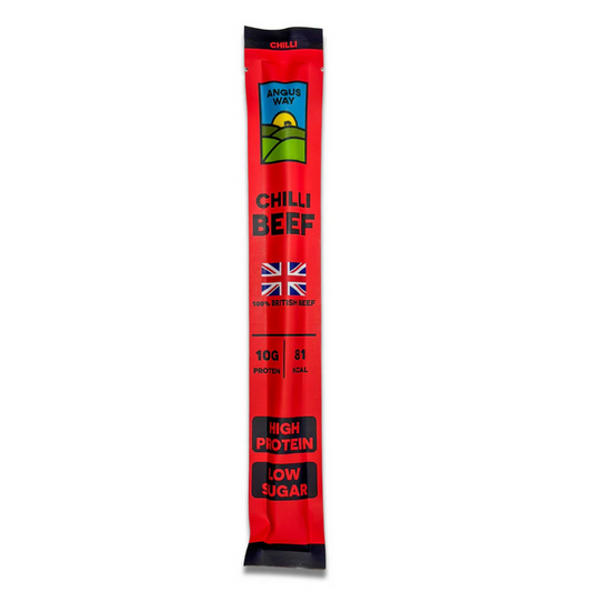 Angus Way Grass Fed Beef Stick Chilli 22g