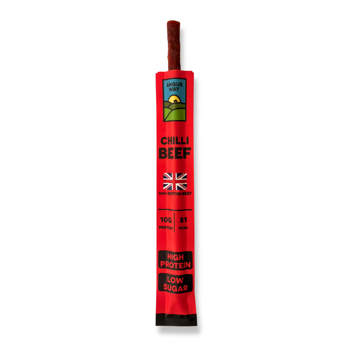 Angus Way Grass Fed Beef Stick Chilli 22g