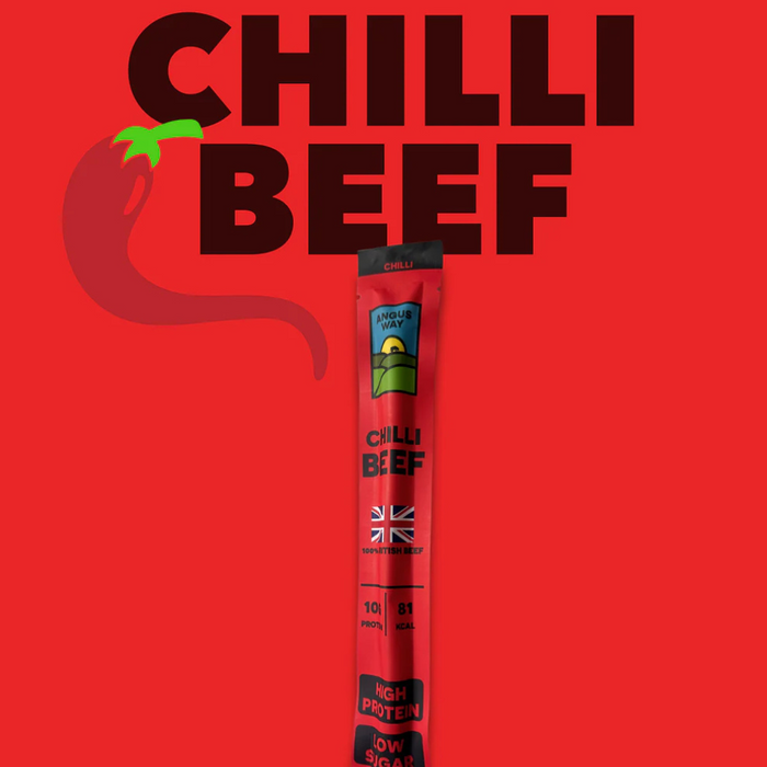 Angus Way Grass Fed Beef Stick Chilli 22g
