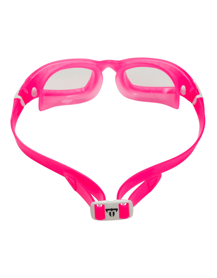 Pink Aquasphere Michael Phelps Tiburon kid swim goggles with clear lenses