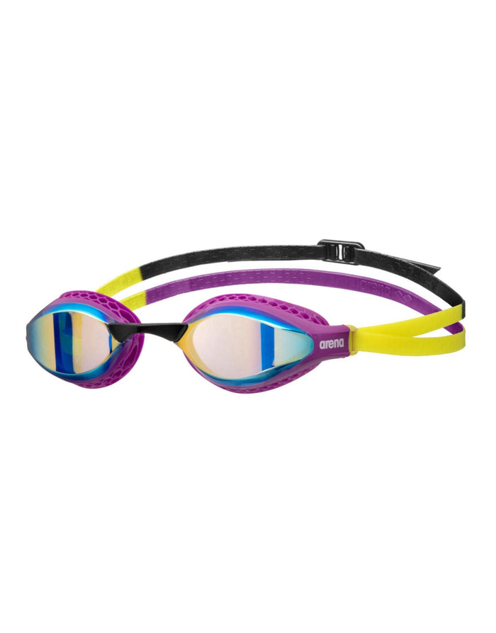 Arena Airspeed Mirror Swim Goggle with multicolored mirrored lenses