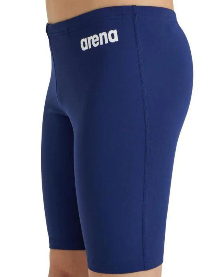 Arena Boys Team Solid Swim Jammer in navy white