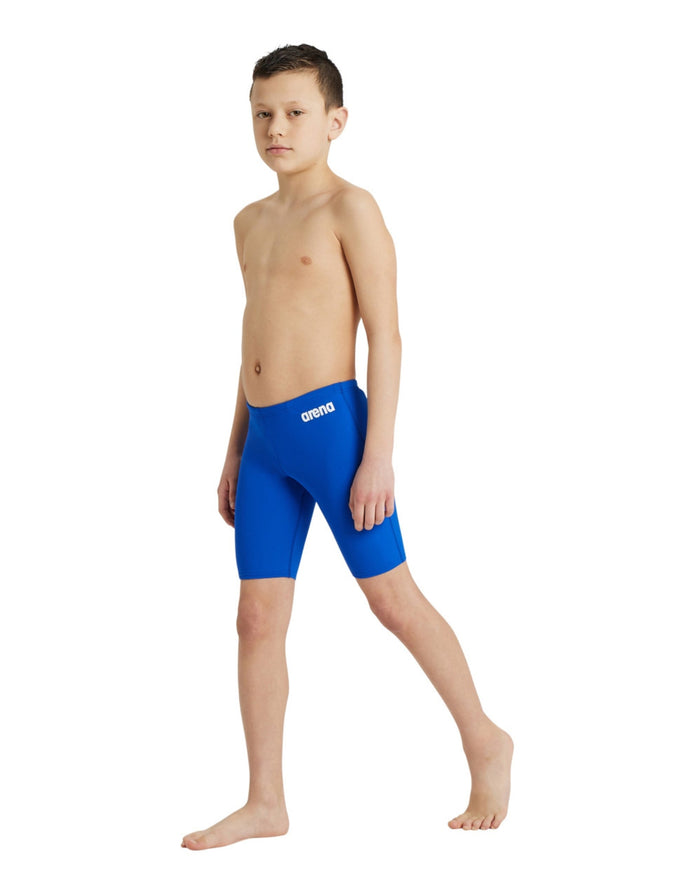 Arena Boys Team Solid Swim Jammer in royal blue