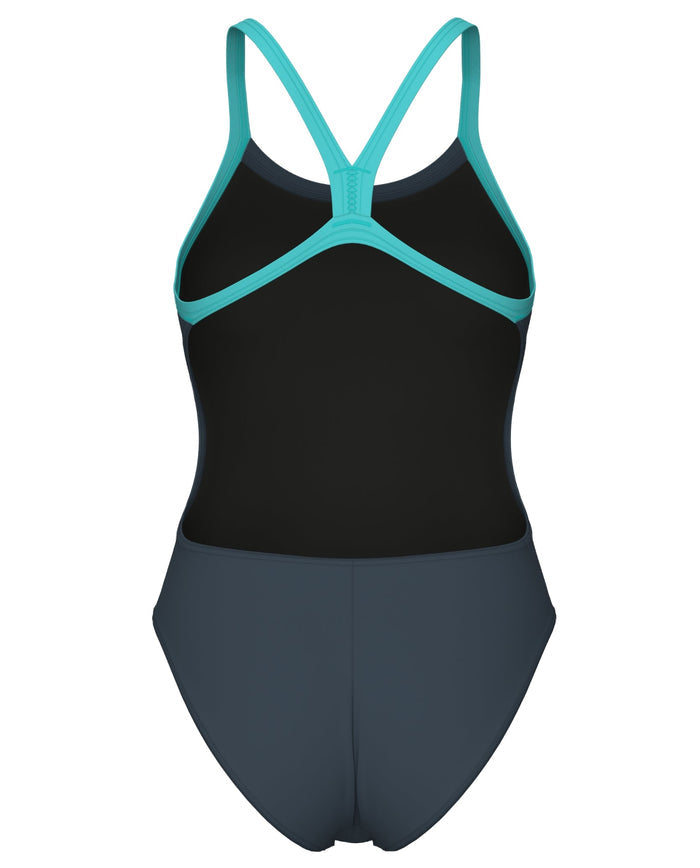 Arena Team Challenge Solid Swimsuit - Asphalt/Water - Limited Edition
