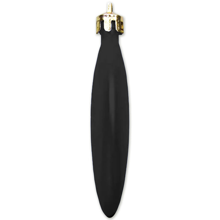 Army Star 3" Satin Finish Flat Shatterproof Ornament (Black)