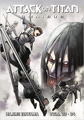 Attack on Titan Omnibus 12 (Vol. 33-34) Paperback Comics NEW Penguin Random House