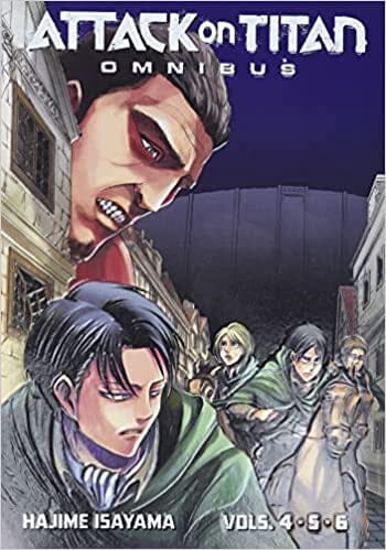 Attack on Titan Omnibus 2 (Vol. 4-6) Paperback Comics NEW Penguin Random House