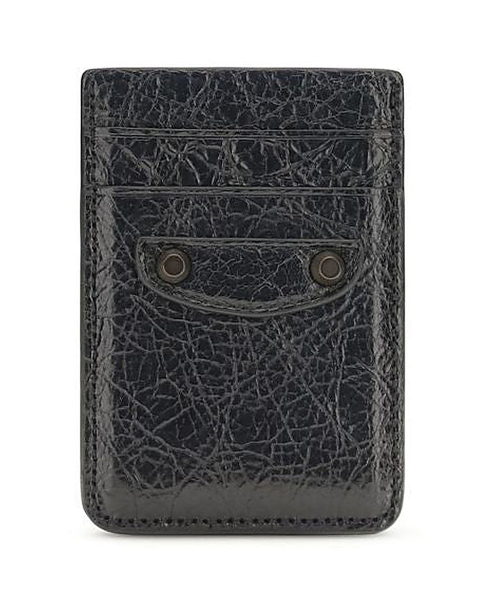 Balenciaga Black Lamb Ovis Aries Wallet