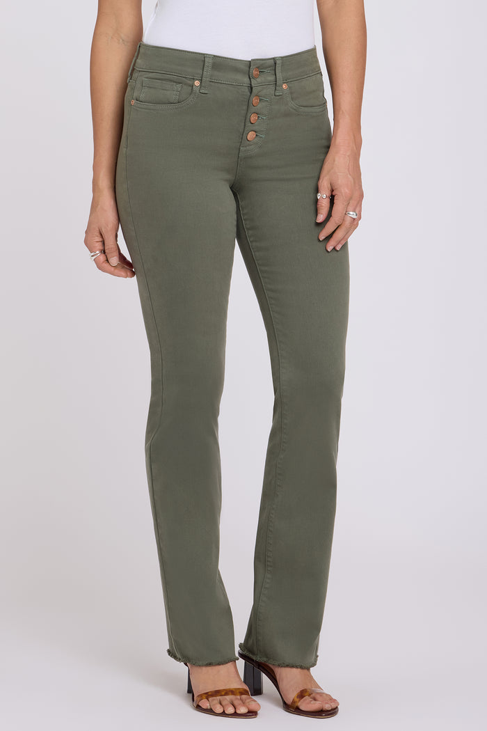 Barbara Bootcut Jeans - Desert Green