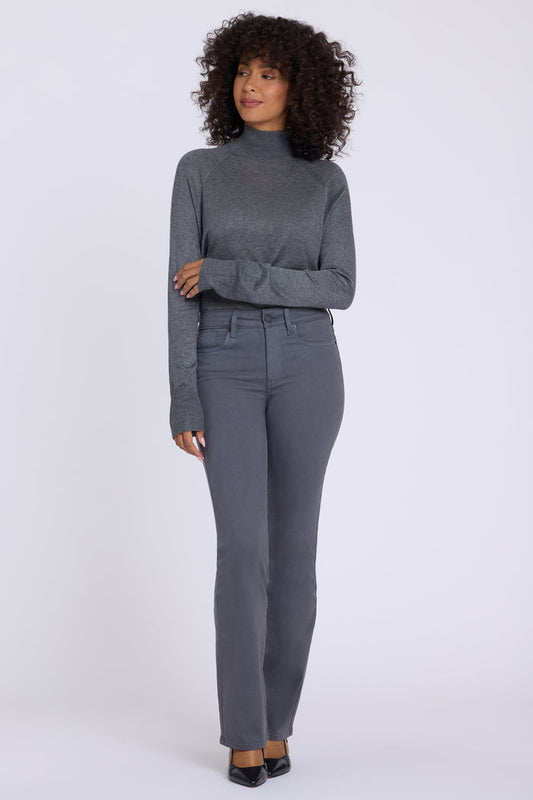 Barbara Bootcut Jeans In Petite - Vintage Charcoal