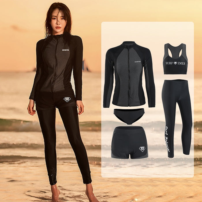 Beachy Splash Weisuit (5pcs/3pcs Set)
