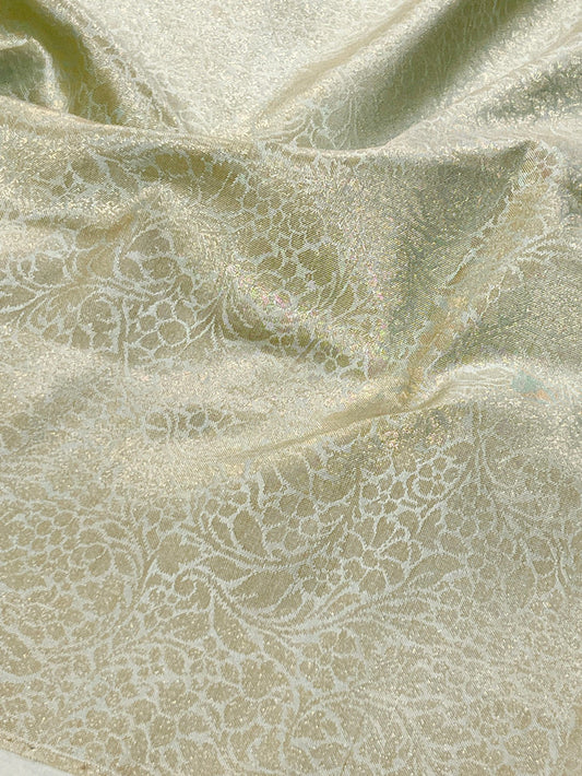 Benarasi brocade silk fabric