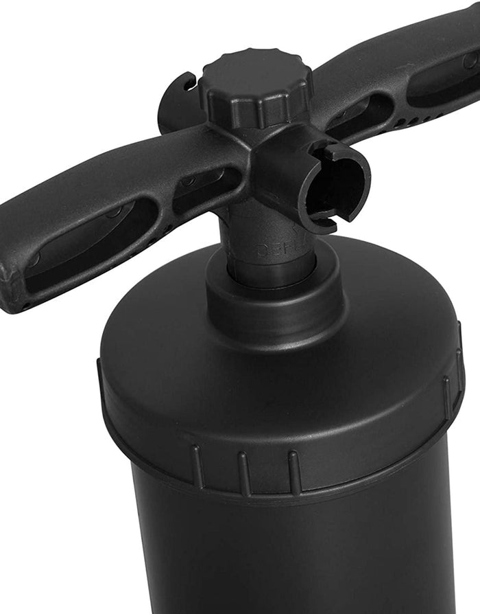 Bestway Air Hammer inflation pump with black ergonomic handles and textured grip