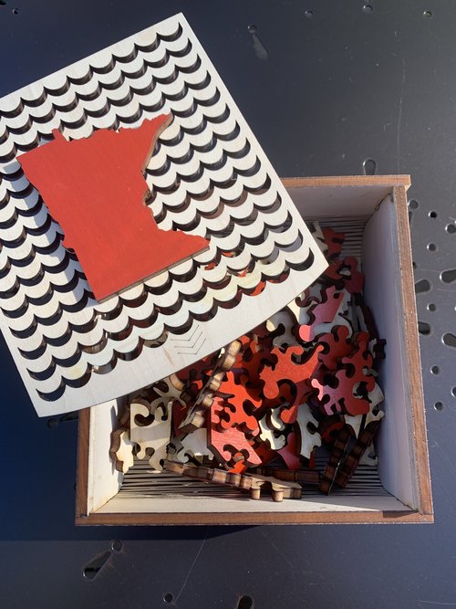 Big Stick Studio- MN Wooden Puzzle