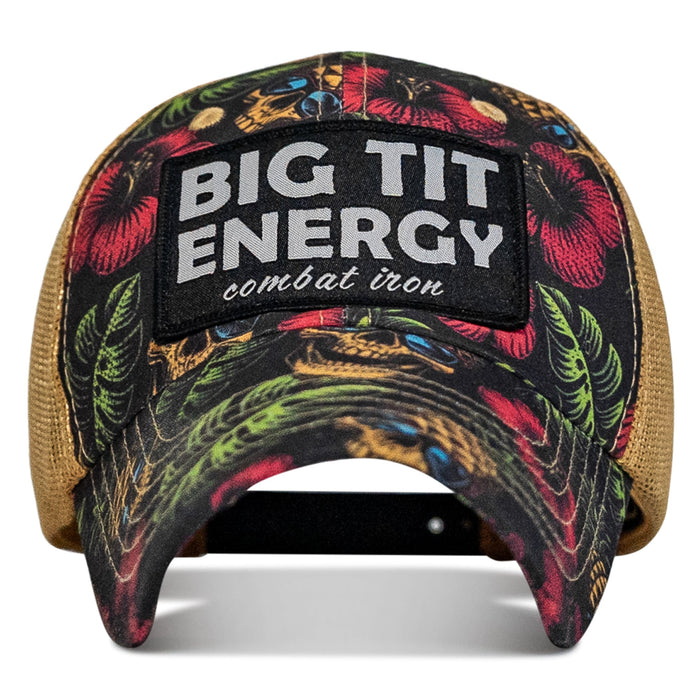 Big Tit Energy Patch Ripstop Mesh Snapback Hat