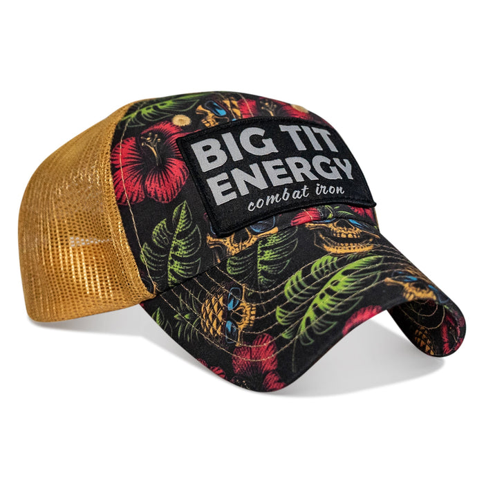 Big Tit Energy Patch Ripstop Mesh Snapback Hat