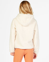 Billabong Girls Just In Time Half Zip Pullover Sweatshirt