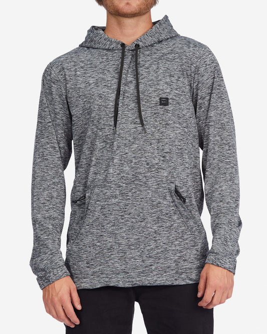 Billabong Mens Surftrek Pullover Hoodie Grey Heather