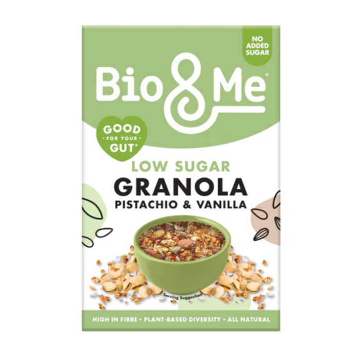 Bio&Me Pistachio & Vanilla Low Sugar Granola 360g