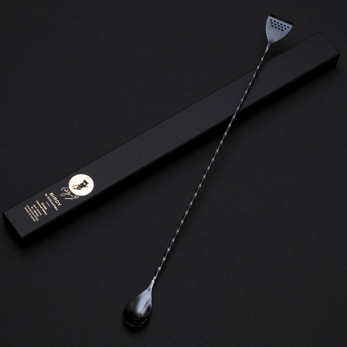 BIRDY. BS400 Bar Spoon 400mm Charcoal Edition