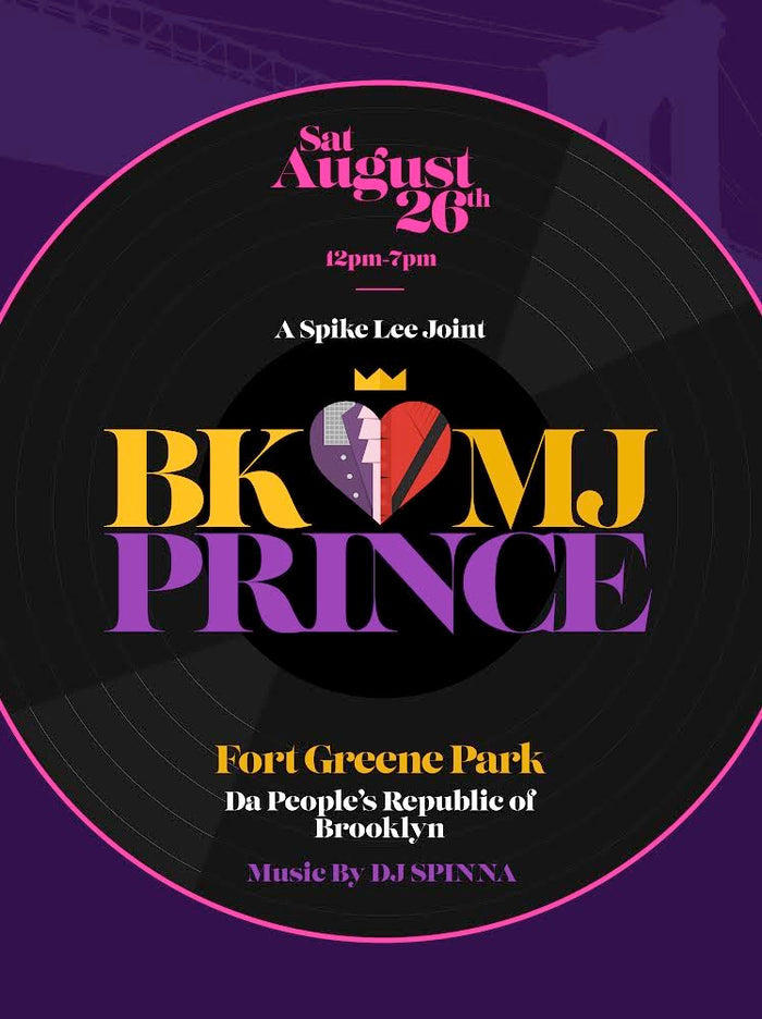 BK Loves MJ& Prince Poster