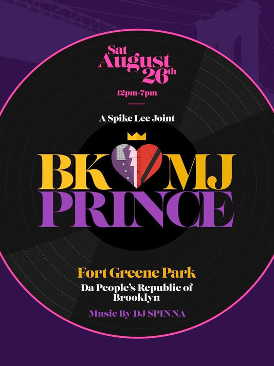 BK Loves MJ& Prince Poster