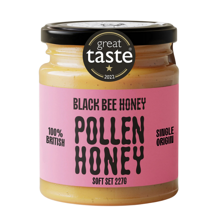 Black Bee Pollen Honey 227g