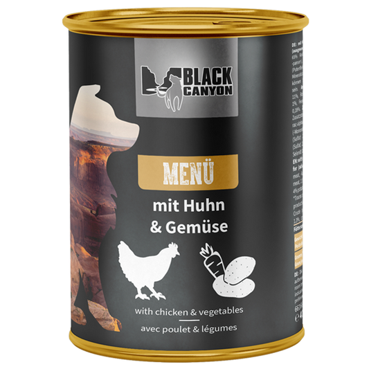 Black Canyon Menu Huhn & Gemüse