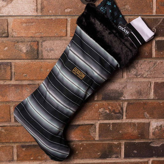 Black Serape Christmas Stocking