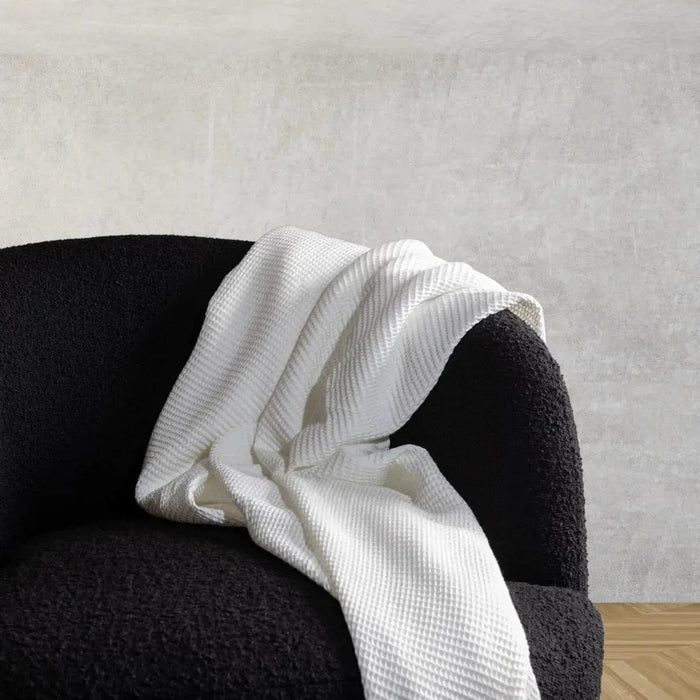 ettitude Blissful CleanBamboo® Waffle Throw Blanket