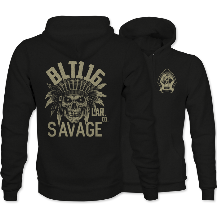 BLT16 Savage Black Hoodie