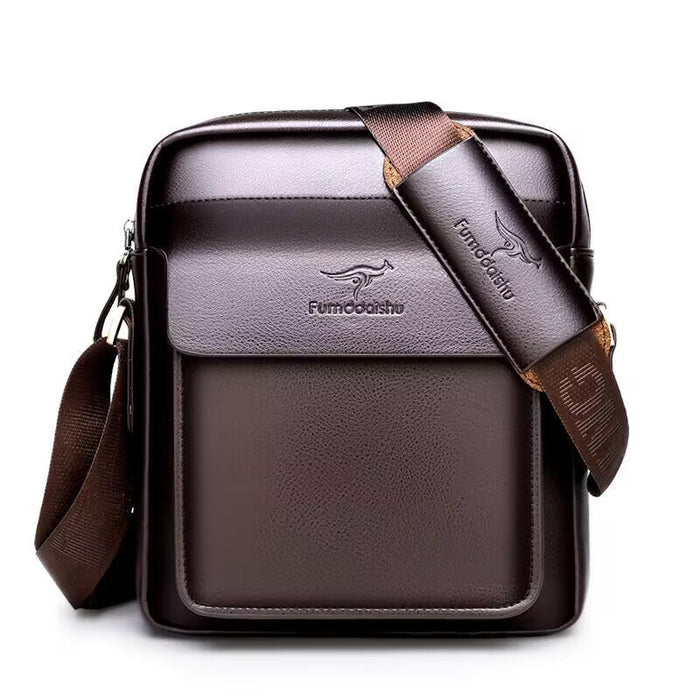 BM085 - Fashion Men's Leather Business Shoulder Bag