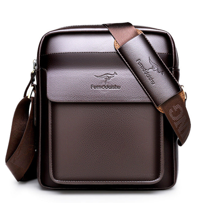BM085 - Fashion Men's Leather Business Shoulder Bag