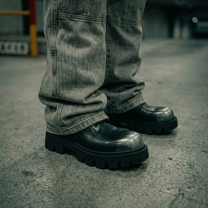 Botas Magnus Negro/Gris Dama
