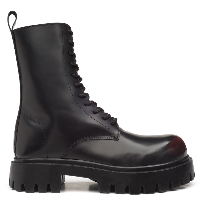 Botas Magnus Negro/Vino Dama
