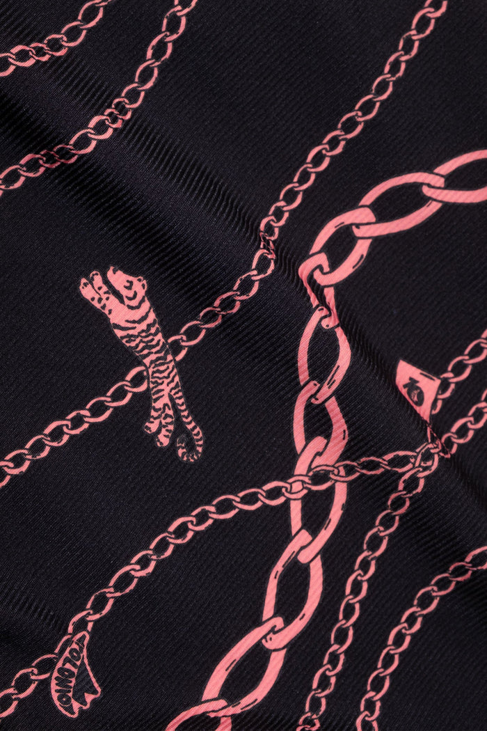 Bottom Bikini Sol Chain Gang Black - Polonio Uruguay