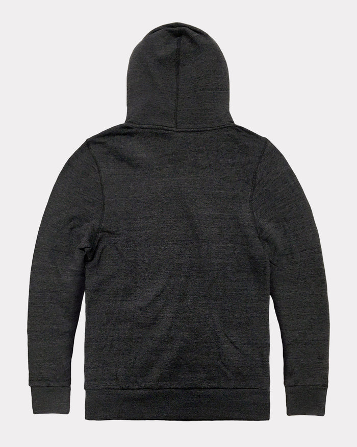Vintage Black Essential Unisex Hoodie