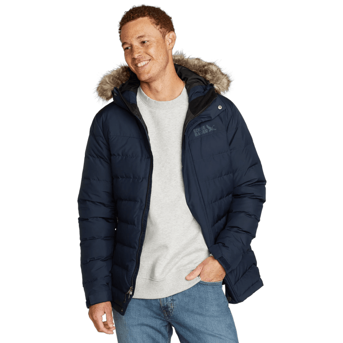 Men's Boundary Pass Down Hooded Parka-Brook-Regular-3
