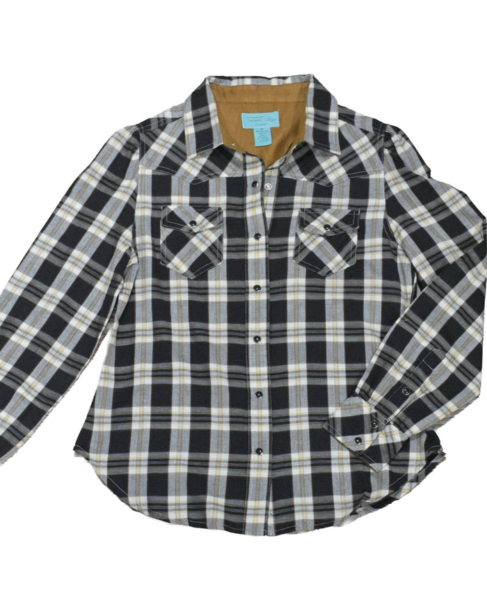 Brewster Shirt in Black by Tasha Polizzi